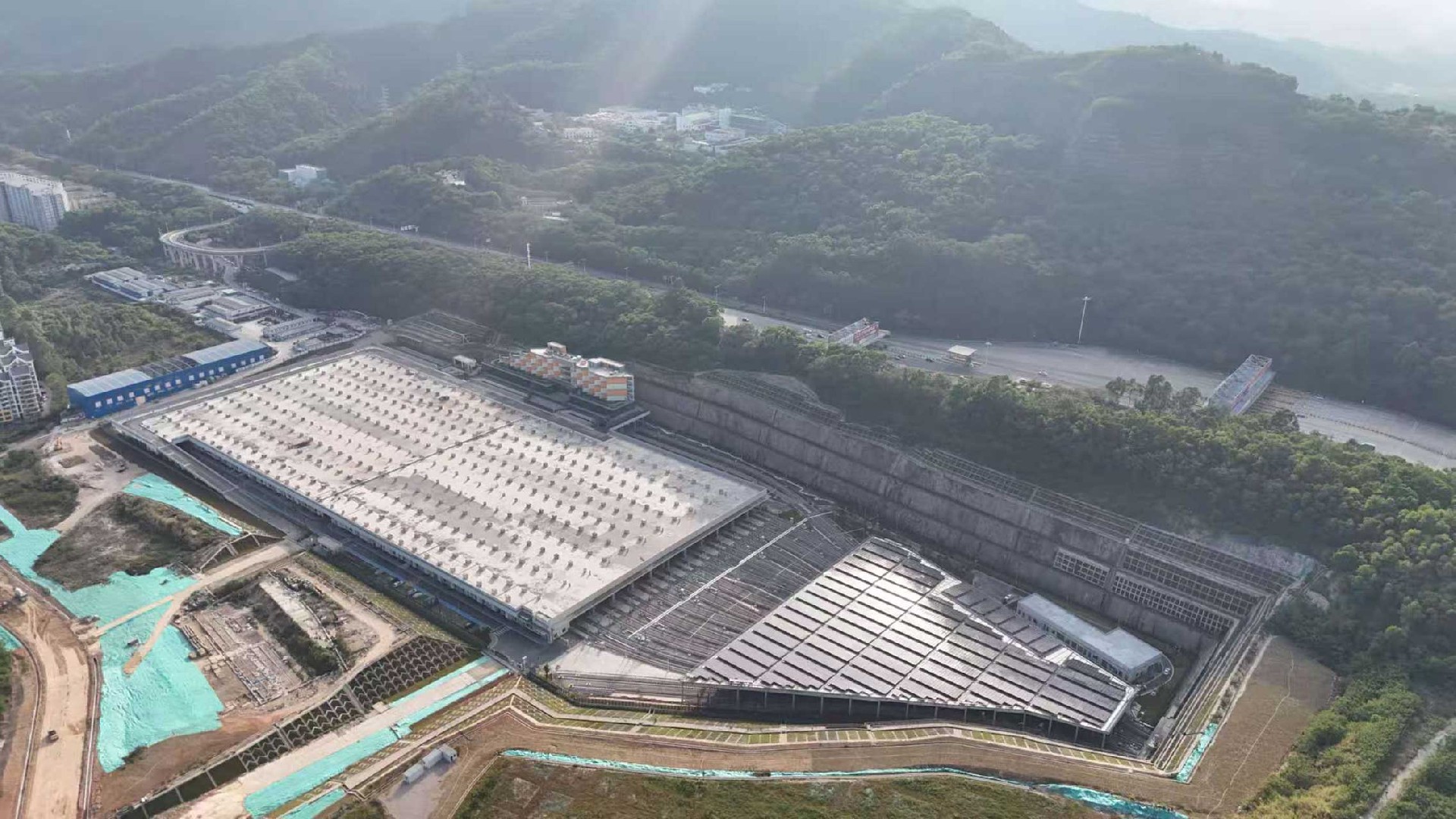 深圳地铁5号线上水径停车场