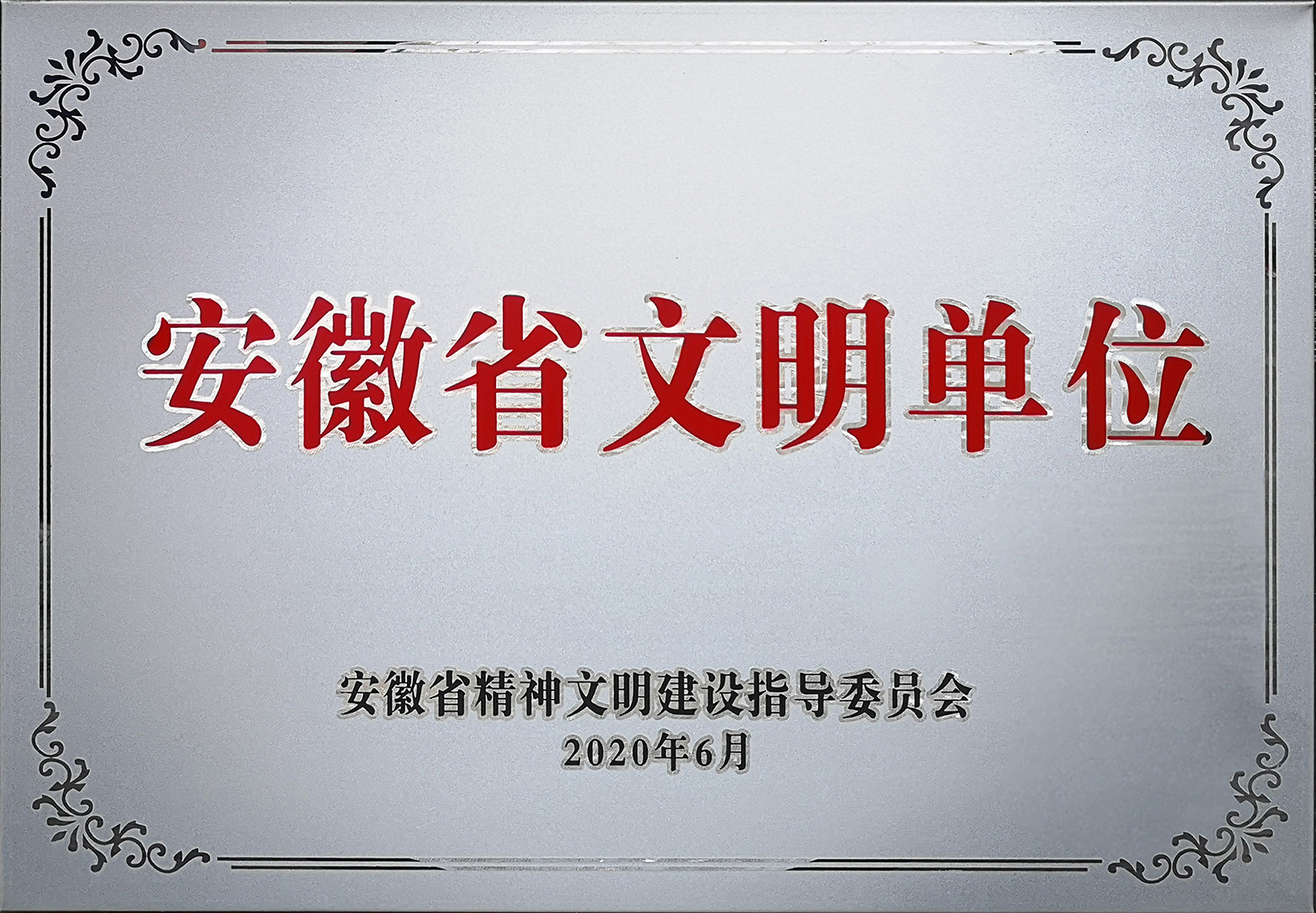 第十二届安徽省文明单位