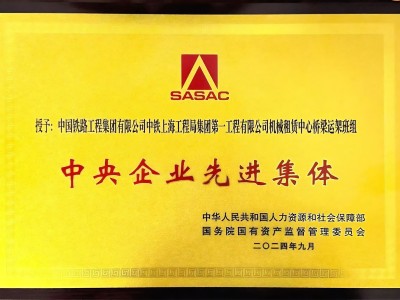 中央企业先进集体